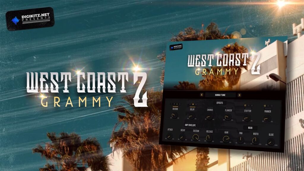 Digikitz - West Coast Grammy 2 Torrent v1.0.2 VSTi, AUi x86 x64 [Win, Mac]