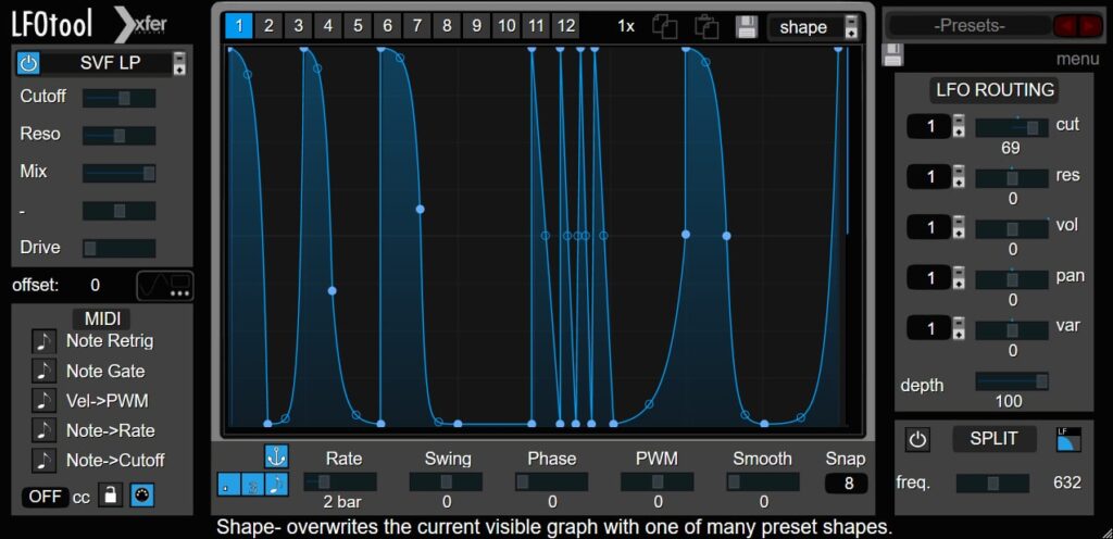 Xfer Records - LFOTool Torrent v1.762 VST, AAX, AU x86 x64 [Win, Mac]