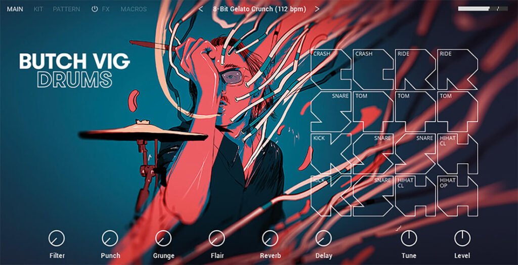 Native Instruments - Butch Vig Drums Torrent (KONTAKT)