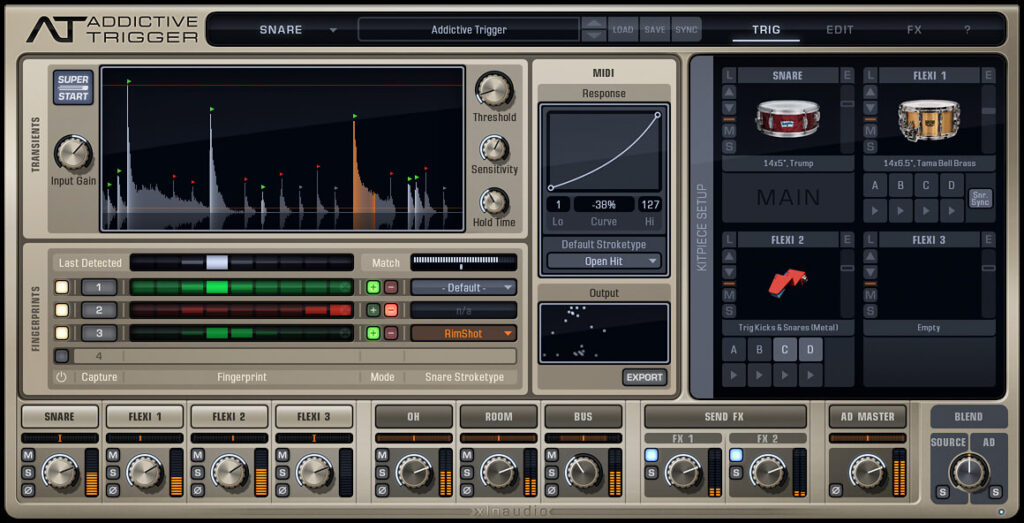 XLN Audio - Addictive Trigger Torrent Complete v1.2.4 VST, AAX, AU x86 x64 [Win, Mac]