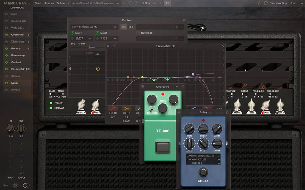 Mercuriall Audio - AMPBOX Torrent v1.3.0 STANDALONE, VST, VST3, AAX x64 [Win]