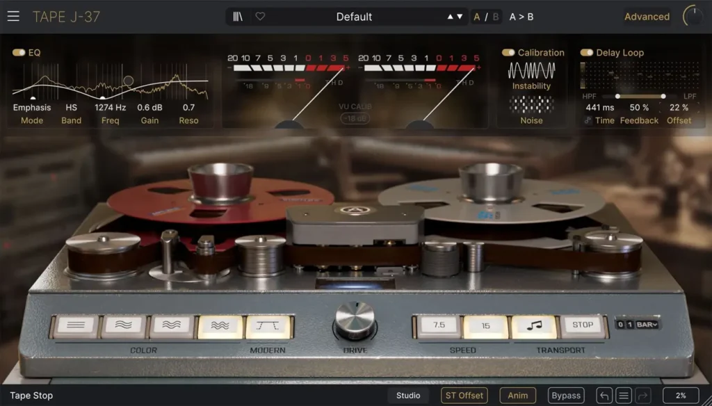 Arturia Tape J-37 Torrent v1.0.0 VST, VST3, AAX [Win]