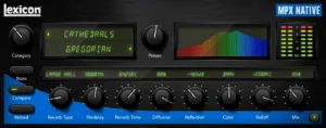 Lexicon - MPX Native Reverb Torrent v1.3.13.8007 VST, VST3, AAX x64 [Win]