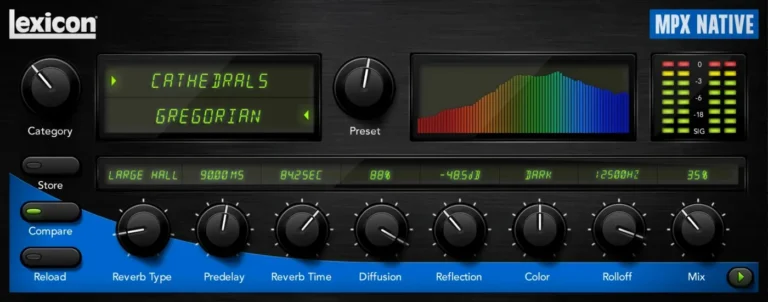 Lexicon - MPX Native Reverb Torrent v1.3.13.8007 VST, VST3, AAX x64 [Win]