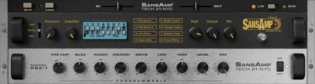 Audiopunks - SansAmp Rack Torrent v1.0.0 VST3, AAX x64 [Win]