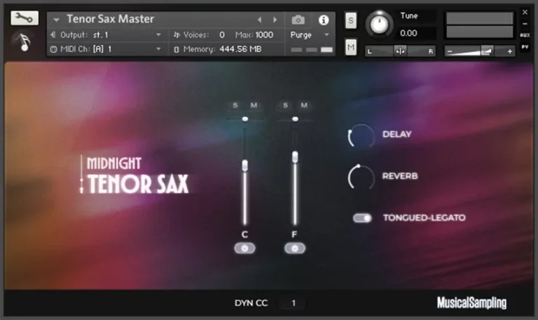 Musical Sampling - Midnight Tenor Sax Torrent (KONTAKT)