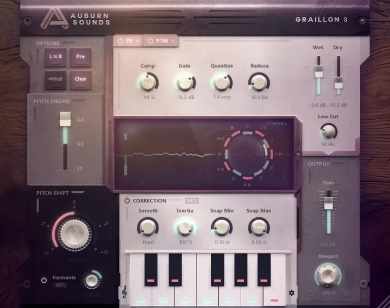 Auburn Sounds - Graillon 3 Torrent v3.0.0 VST, VST3, AAX, AU x64 [Win, Mac]