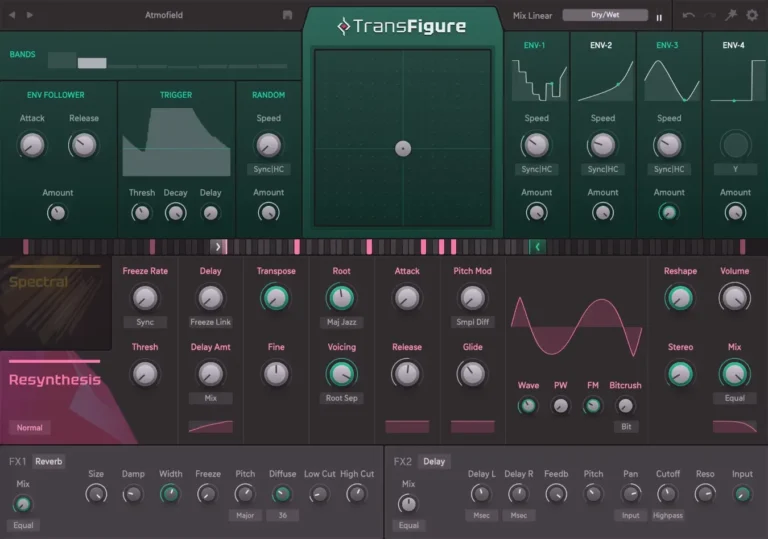 Sugar Bytes - Transfigure Torrent v1.0.0 VST, VST3, AAX, AU x64 [Win, Mac]