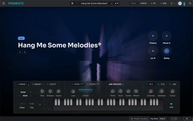 Arturia - Pigments 7 Torrent v7.0.0 STANDALONE, VSTi, VST3i, AAX x64 [Win, Mac]
