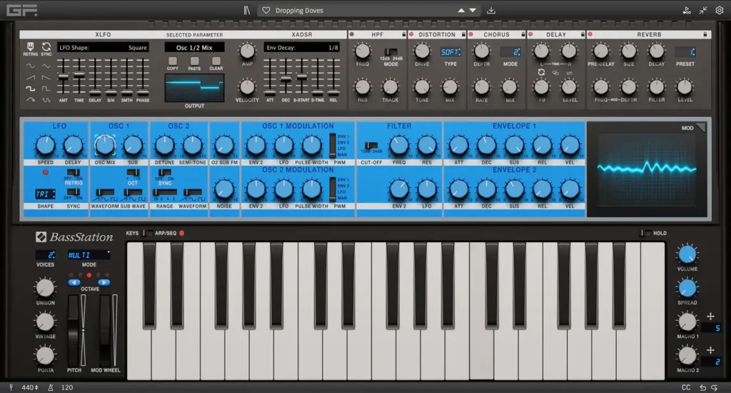 GForce & Novation - Bass Station Torrent v1.0.1 STANDALONE, VSTi, VSTi3, AAX, AUi x64 [Win, Mac]