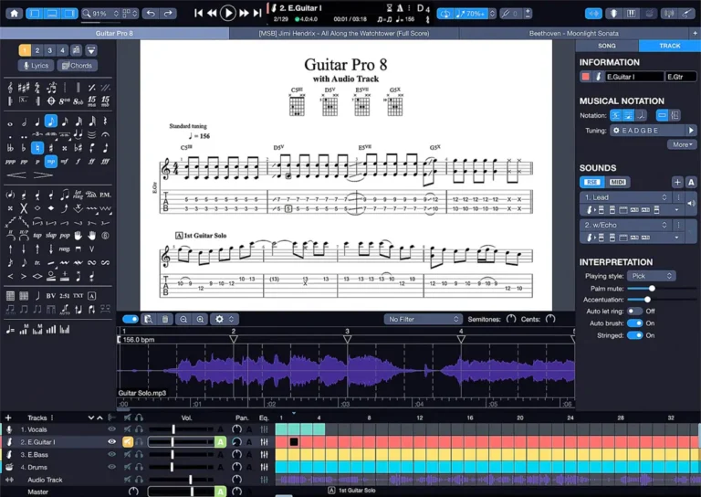 Arobas Music - Guitar Pro 8 Torrent v8.1.5 STANDALONE x64 + Soundbanks [Win]