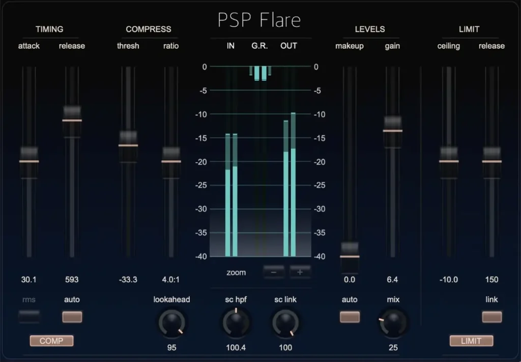 PSPaudioware - PSP Flare Torrent v1.1.0 VST, VST3, AAX x64 [Win]