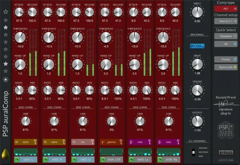 PSPaudioware - PSP auralComp Torrent v2.0.0 VST, VST3, AAX x64 [Win]