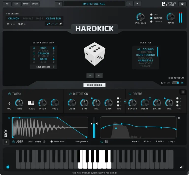 Psylus Audio - Hard Kick Torrent v1.0.0 VSTi, VSTi3, AAX x64 [Win]