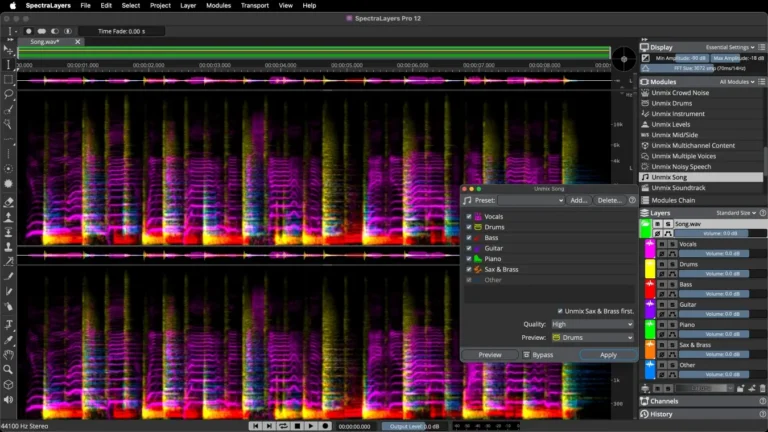 Steinberg - SpectraLayers Pro 12 Torrent v12.0.40 STANDALONE, VST3, AAX, AUi x64 [Win, Mac]