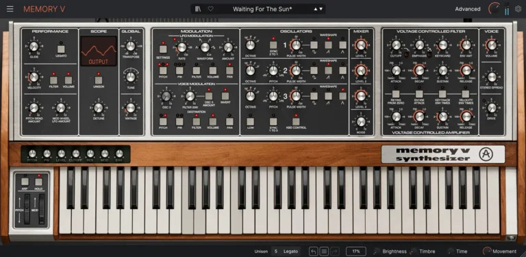 Arturia - Memory V Torrent v1.0.0 VSTi3 x64 [Win]