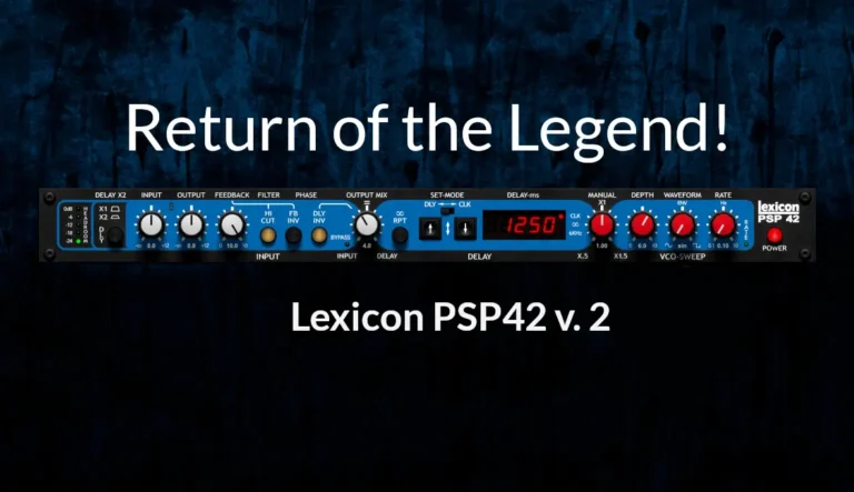 PSPaudioware - Lexicon PSP42 Torrent v2.1.0 VST, VST3, AAX x64 [Win]