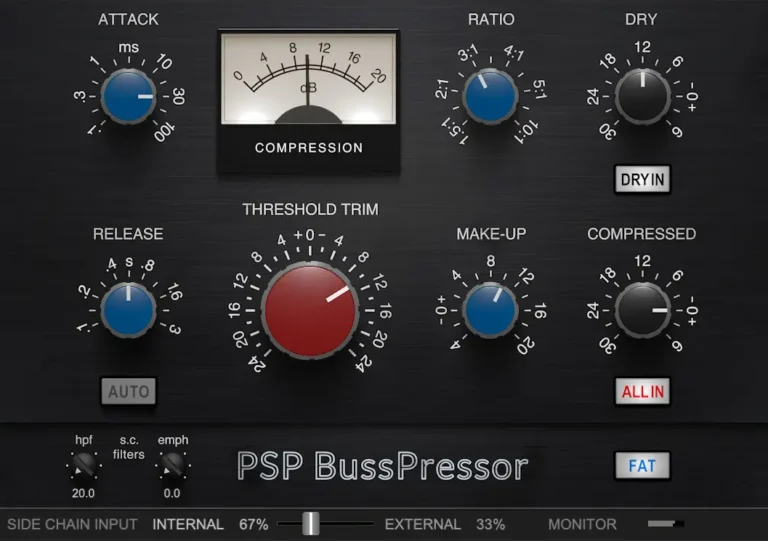 PSPaudioware - PSP BussPressor Torrent v2.1.0 VST, VST3, AAX x64 [Win]