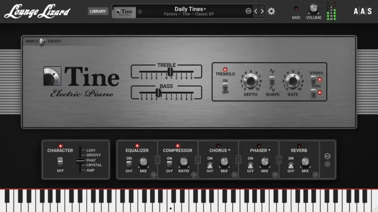 Applied Acoustics Systems - Lounge Lizard EP-5 Torrent v5.0.1 STANDALONE, VSTi, VST3, AAX x64 [Win]