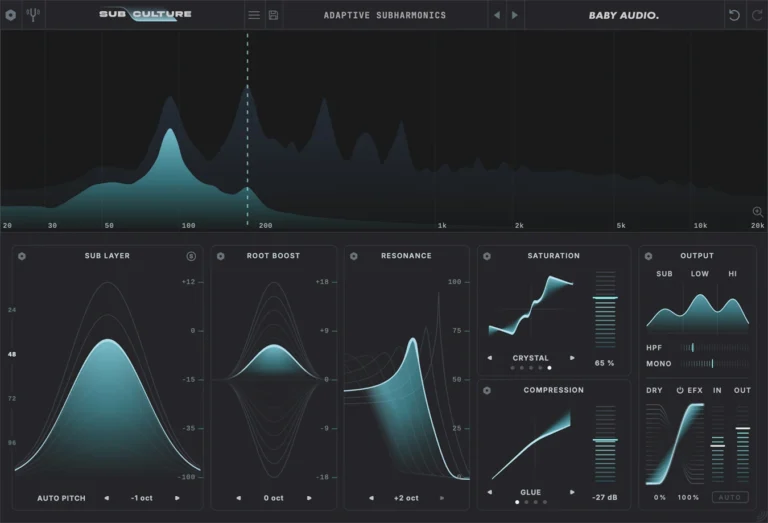 BABY Audio - SubCulture Torrent v1.0.1 VST, VST3, AAX x64 [Win]