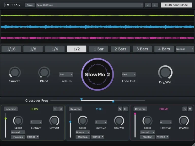 Initial Audio - SlowMo 2 Torrent v2.0.1 VST3, AAX x64 [Win]