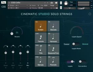 Cinematic Studio Series - Cinematic Studio Solo Strings Torrent (KONTAKT)