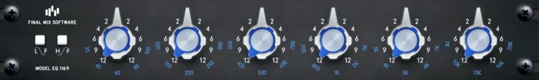 Final Mix Software - EQ-1169 III EQ Torrent v3.0.0 VST, VST3, AAX, AU x64 [Win, Mac]