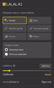 LALAL.AI - Stem Separator Torrent v2.1.0 VST3 x64 [Win]