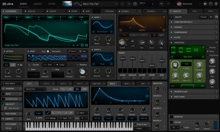 UltraAudio - Ultra Torrent v1.1.4 STANDALONE, VST3i, AUi x64 [Win, Mac]