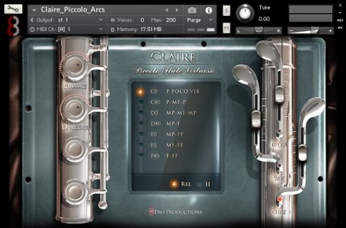 8Dio - Claire Piccolo Flute Virtuoso Torrent (KONTAKT)