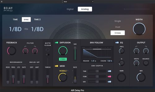 AIR Music Technology - AIR Delay Pro Torrent v1.0.0 VST, VST3, AAX x64 [Win]