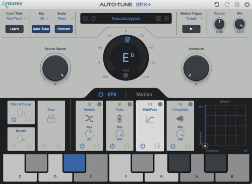 Antares - Auto-Tune EFX+ Torrent v10.0 VST3, AAX x64 [Win]