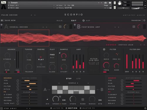 Artistry Audio - SCORPIO Torrent v1.1 (KONTAKT)