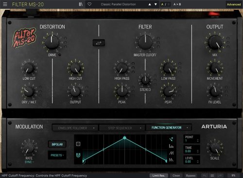 Arturia - Filter MS-20 Torrent v1.0.0 VST, VST3, AAX x64 [Win, Mac]