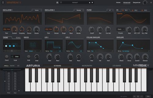 Arturia - MiniFreak V Torrent v4.0.1 STANDALONE, VSTi, VSTi3, AAX x64 [Win]