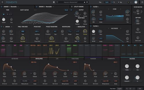 Arturia - Pigments 4 Torrent v4.0.0 STANDALONE, VSTi, VSTi3, AAX, AU x64 [Win, Mac]
