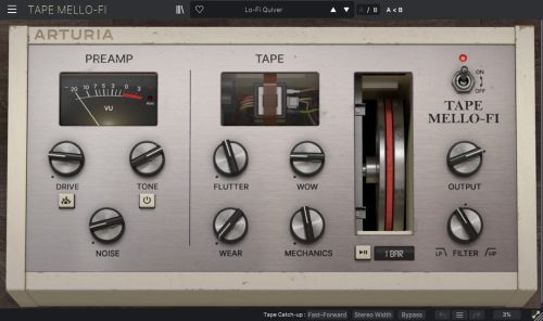 Arturia - Tape MELLO-FI Torrent v1.3.0.4471 VST, VST3, AAX [Win]