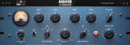 Audified - 1A Equalizer Torrent v1.0.0 VST3, AAX x64 [Win]