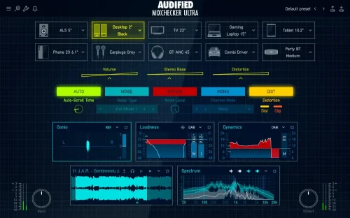 Audified - MixChecker Ultra Torrent v1.0.0 VST3, AAX x64 [Win]