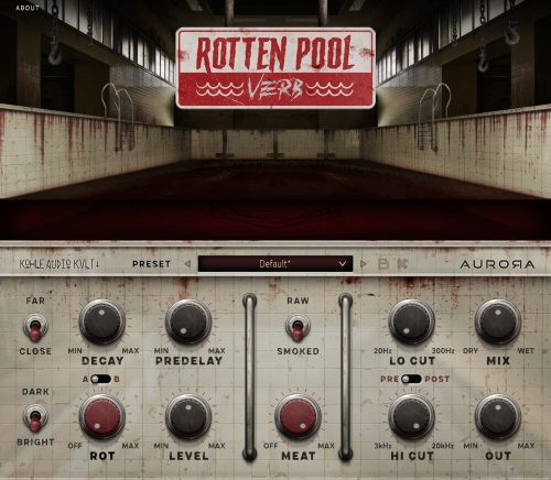 Aurora DSP - Rotten Pool Verb Torrent v1.0.0 VST3, AAX, x64 [Win]