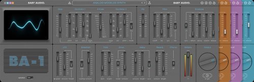 BABY Audio - BA-1 Torrent v1.0.0 STANDALONE, VSTi, VST3i, AAX, AU x86 x64 [Win, Mac]