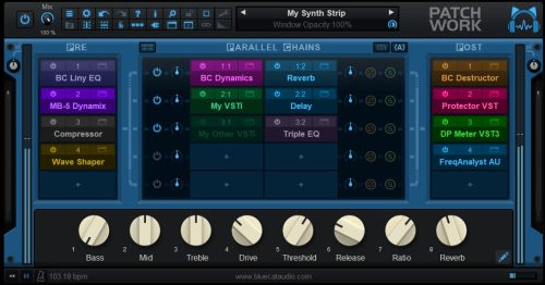 Blue Cat Audio - Blue Cat's PatchWork Torrent v2.52 STANDALONE, VST, VST3, AAX, AU x86 x64 [Win, Mac]