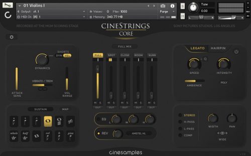 Cinesamples - CineStrings Core Torrent v2.0 (KONTAKT)