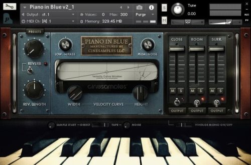 Cinesamples - Piano in Blue Torrent v2.3b (KONTAKT)