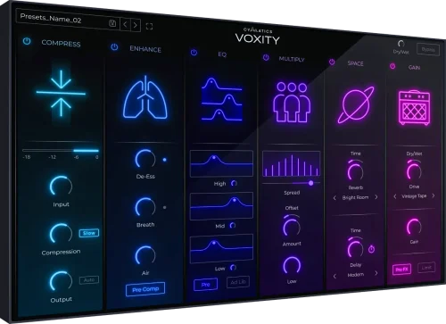 Cymatics - Voxity Torrent Vocal Mixing Plugin v1.0.0 VST3, AAX, AU x64 [Win, Mac]