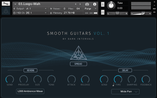 Dark Intervals - Smooth Guitars Torrent Vol.1 (KONTAKT)