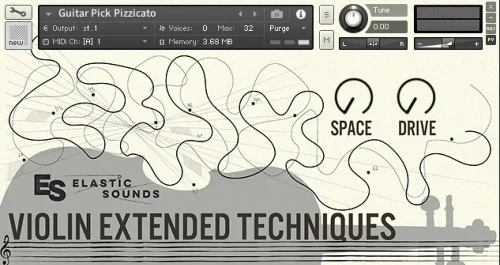 Elastic Sounds - Violin Extended Techniques Torrent (KONTAKT)