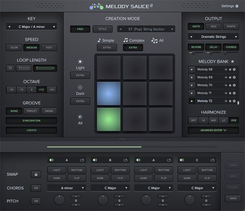 Evabeat - Melody Sauce 2 Torrent v2.1.3 VSTi, VST3i x64 [Win]