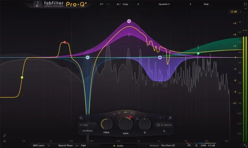 FabFilter - Pro-Q 4 Torrent v4.01 VST, VST3, AAX, CLAP, AU x64 [Win, Mac]