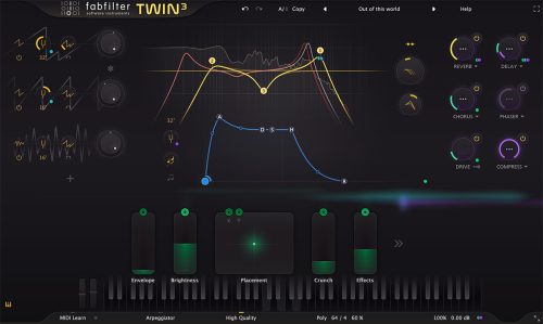 FabFilter - Twin 3 Torrent v3.0.0 VST, VST3, AAX, AU x64 [Win, Mac]